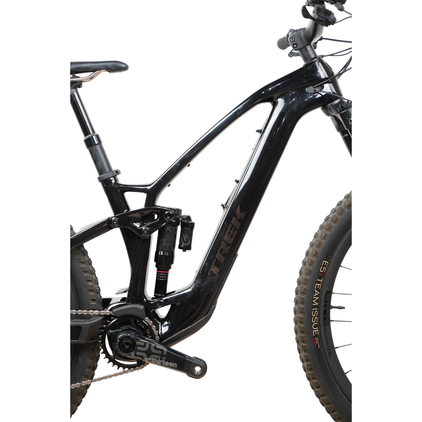2023 Trek Exe 9.8 Carbon Full Suspension E-Mountain Bike- Small
