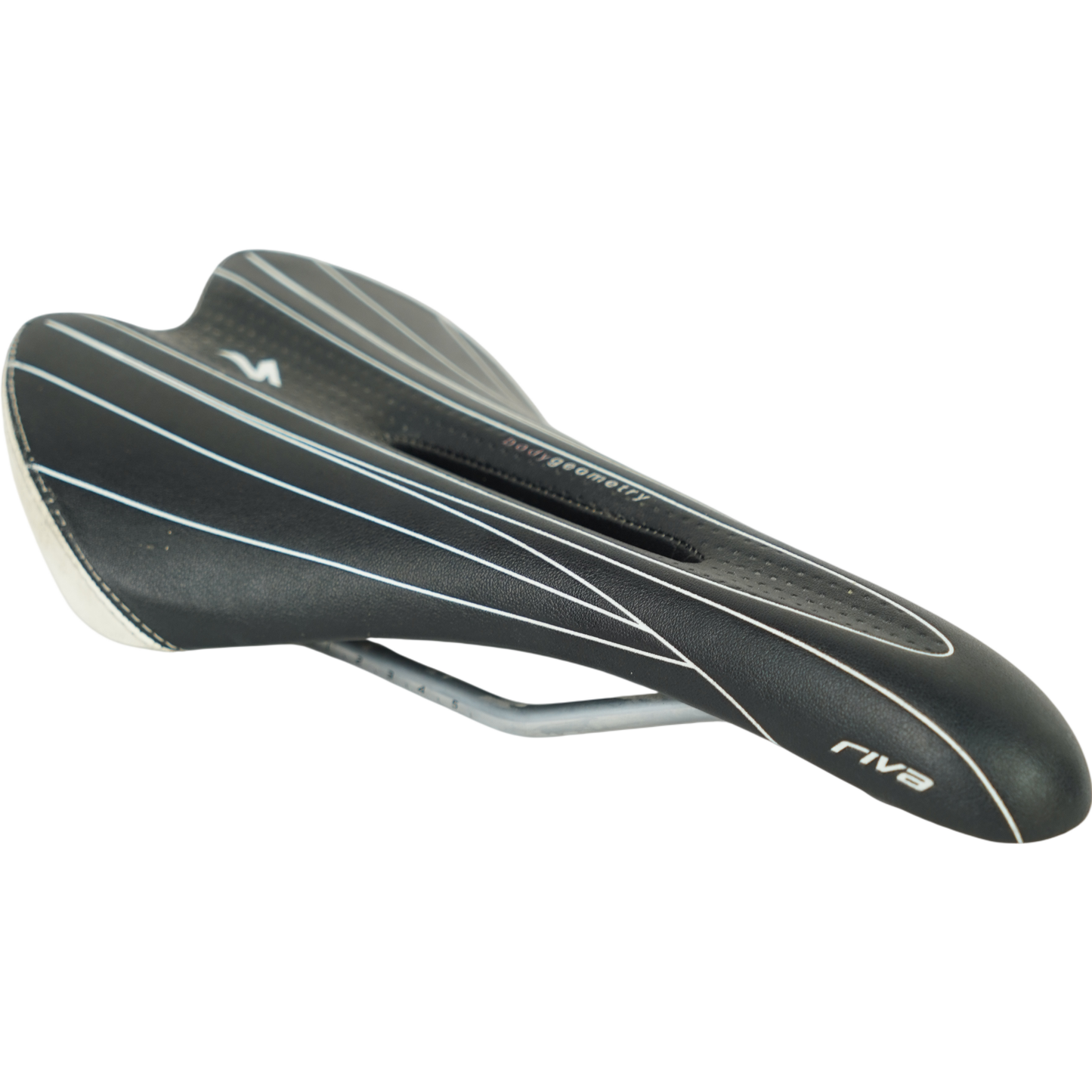 Specialized Riva Body Geometry Road Bike Saddle W/ Steel Rails