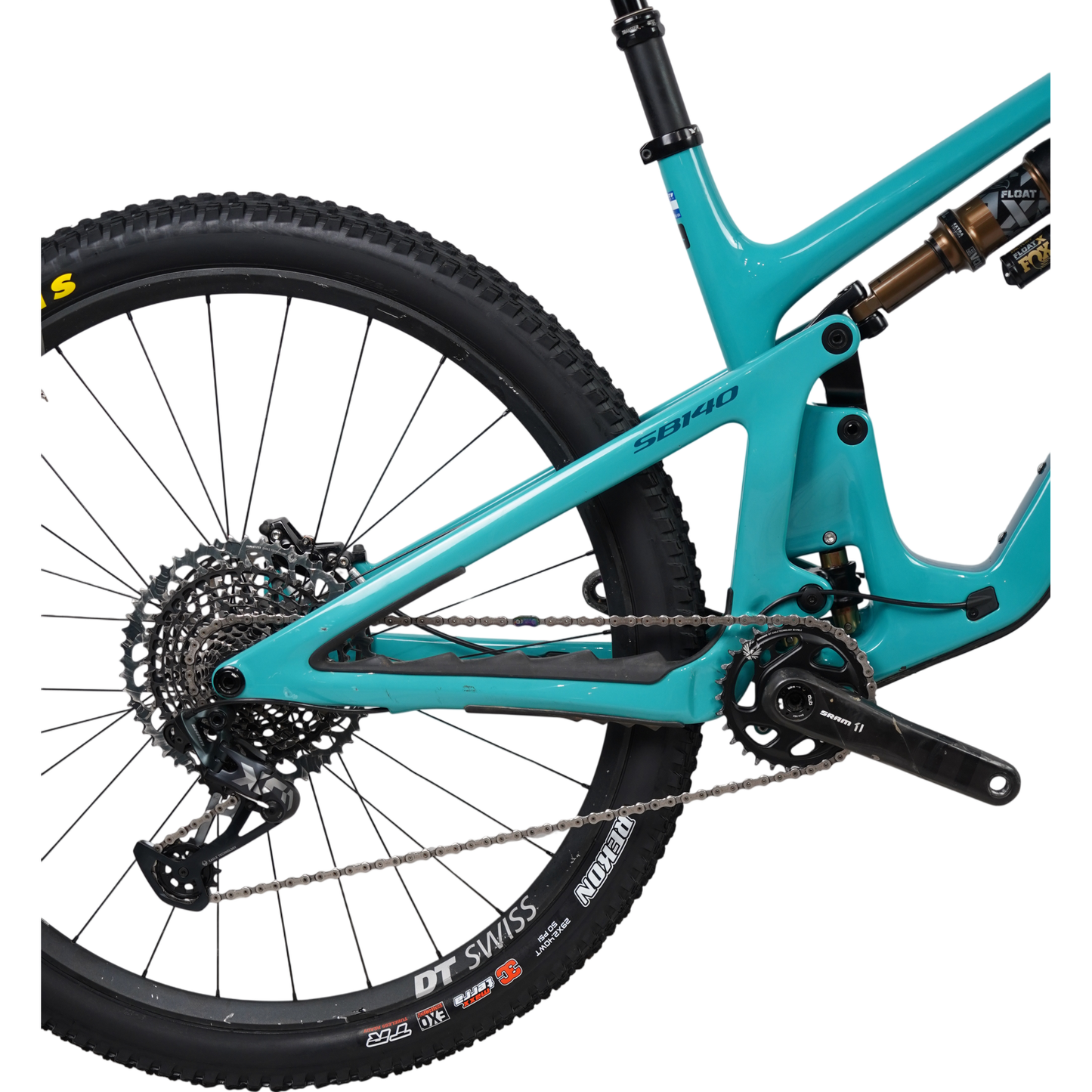 2024 Yeti SB140 LR T3 Turq Carbon 29" Full Suspension Mountain Bike - Large