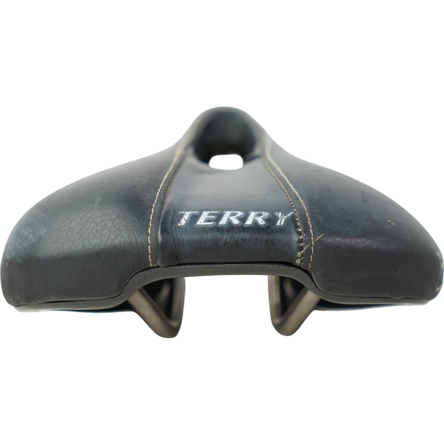 Vintage Terry Liberator Lite Universal Bike Saddle W/ Steel Rails