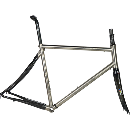 58cm Ritchey Titanium Breakaway 700c Rim Brake Road Frameset W/ Carbon Fork