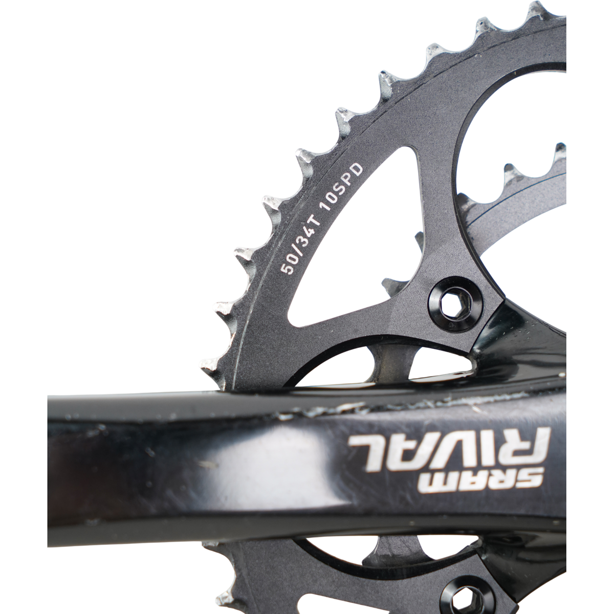 SRAM Rival GXP 10-Speed 175mm Road Crankset W/ 50/34t Chainrings