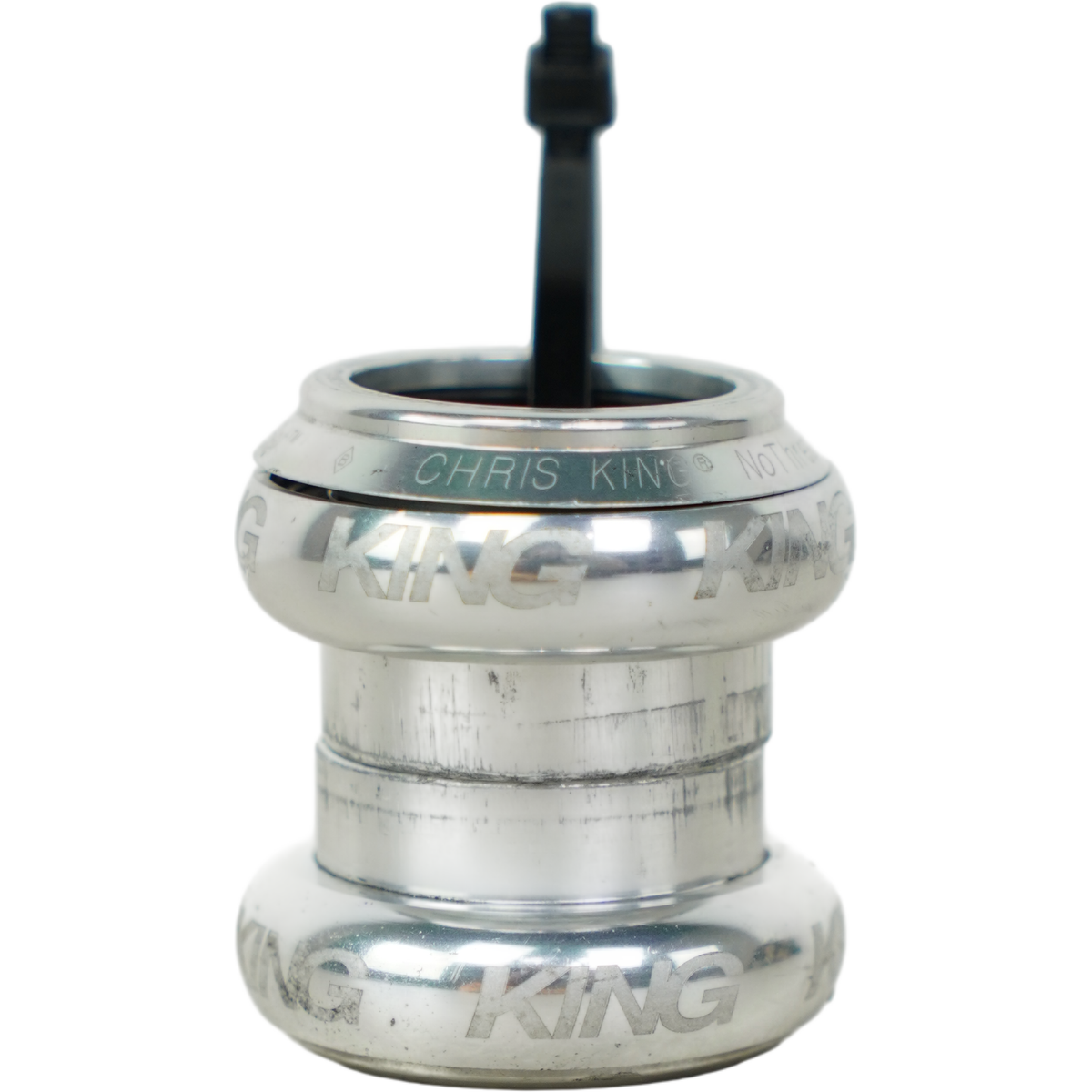 Chris King NoThreadSet 1 1/8" Threadless Bike Headset - Polished Silver