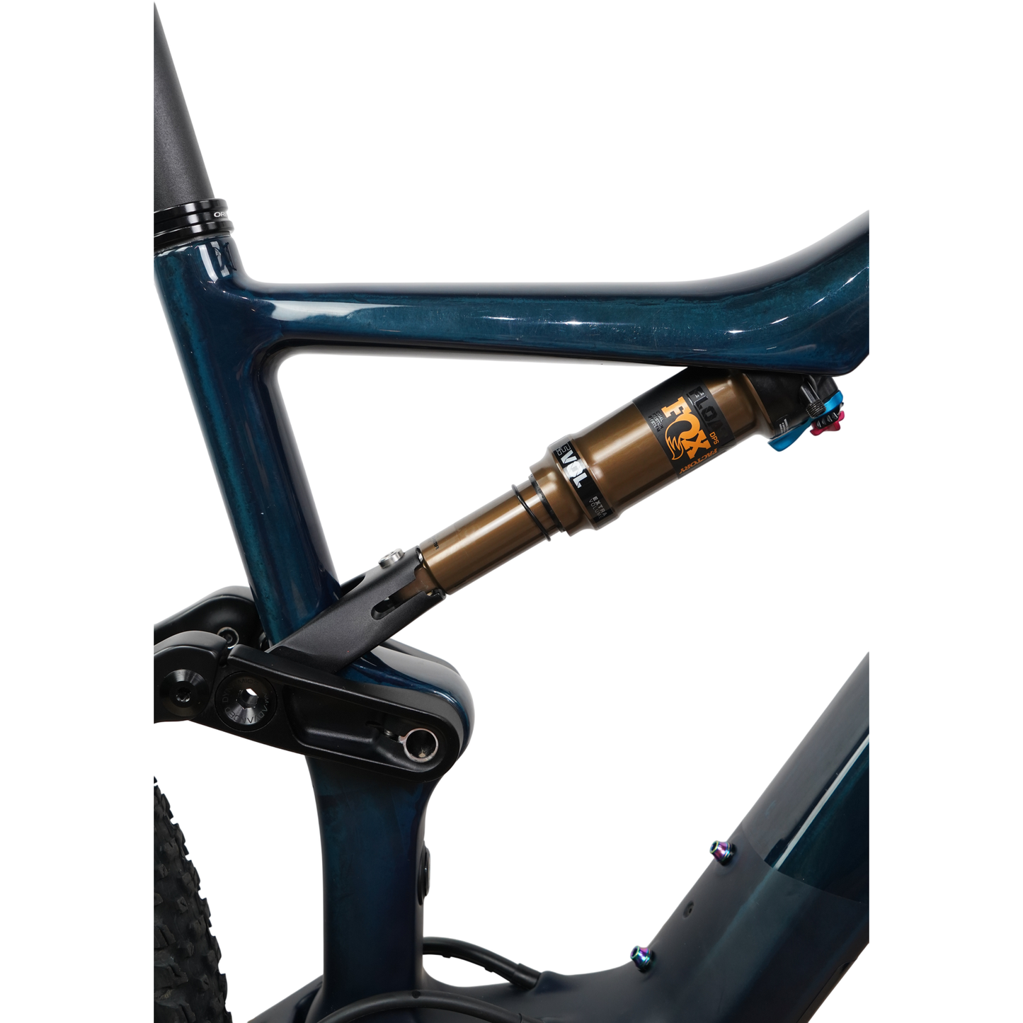 2022 Orbea Rise M-LTD 29" Custom Carbon Full Suspension E-Mountain Bike - Large