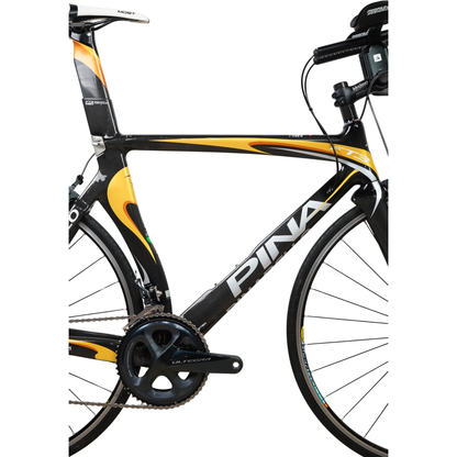 2012 Pinarello FT3 Ultegra/Dura-Ace TT/Triathlon Carbon Rim Brake Bike - 56cm