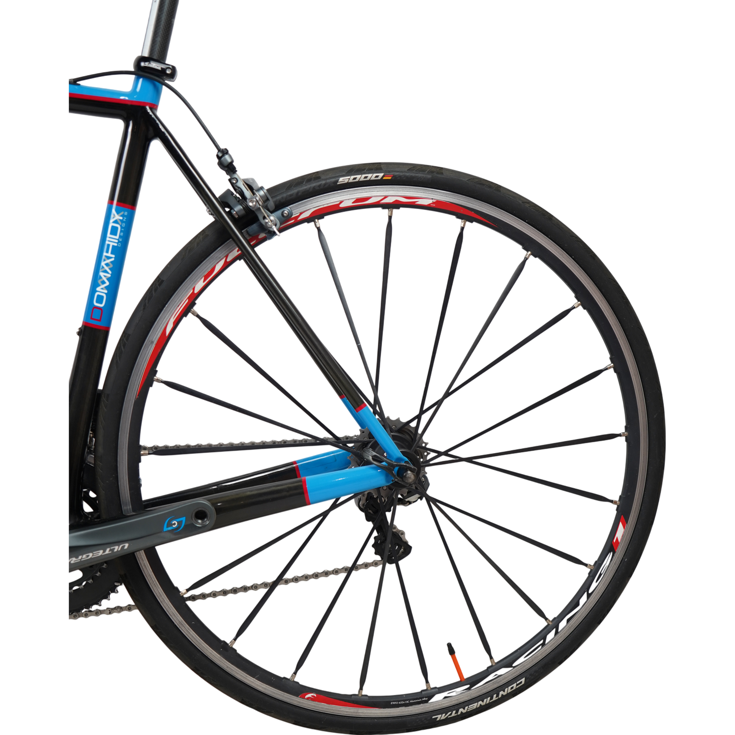 Domahidy Designs Carbon 700c Rim Brake Road Bike W/ Shimano Ultegra DI2 - 56cm